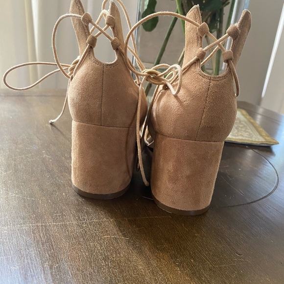 Sam Edelman Tan Block Heels - Picture 4 of 7